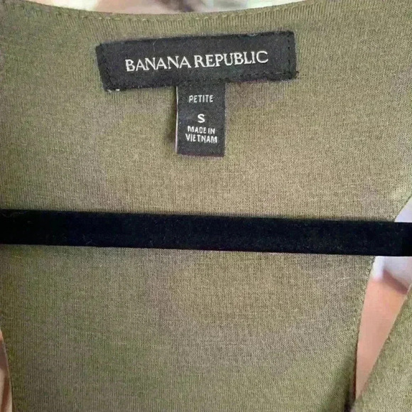 Khaki Jersey Dress - Picture 2 of 3